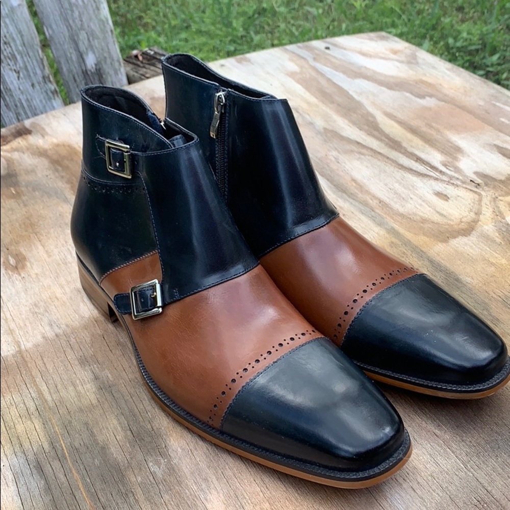 Stacy Adam’s double monk boot as 11m